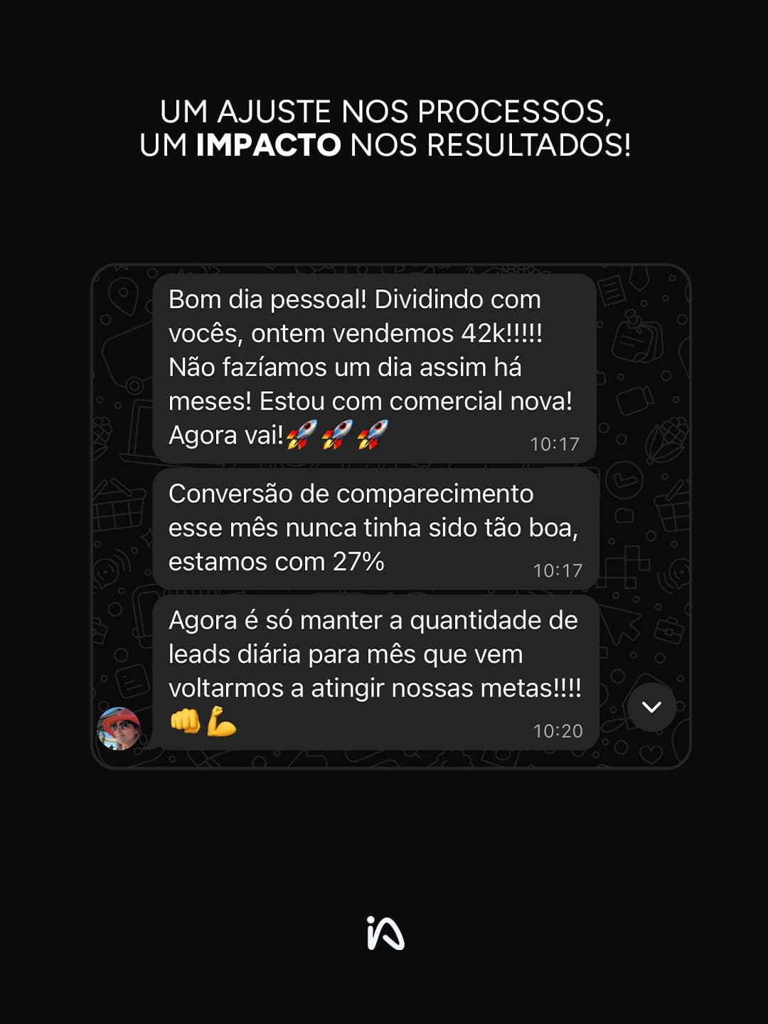 UM AJUSTE NOS PROCESSOS, UM IMPACTO NOS RESULTADOS!